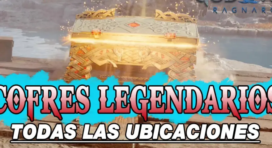 Un cofre legendario de God of War Ragnarök brilla con tesoros. ¡Descubre todas las ubicaciones para encontrarlos!