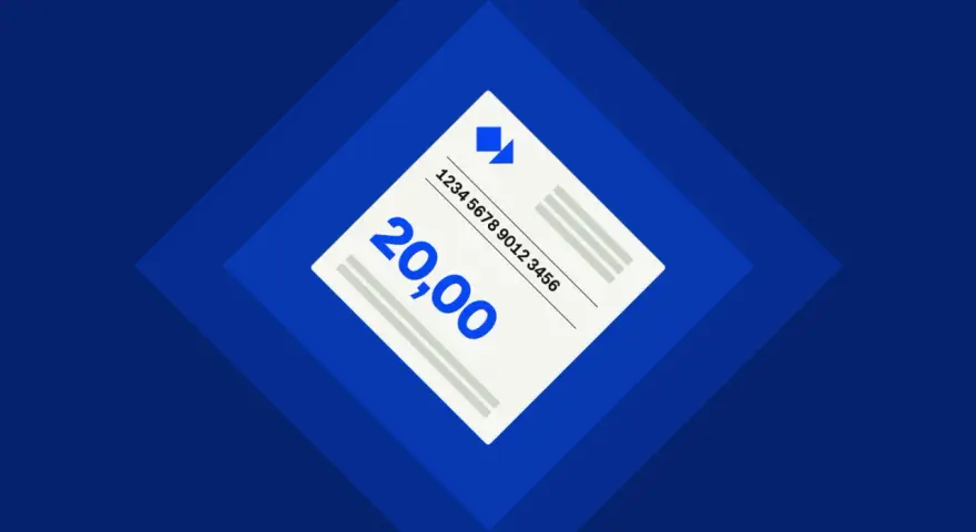Karta paysafecard co to? Dowiedz się, jak działa ta bezpieczna metoda płatności online. Na karcie widnieje kwota 20,00 i numer PIN.