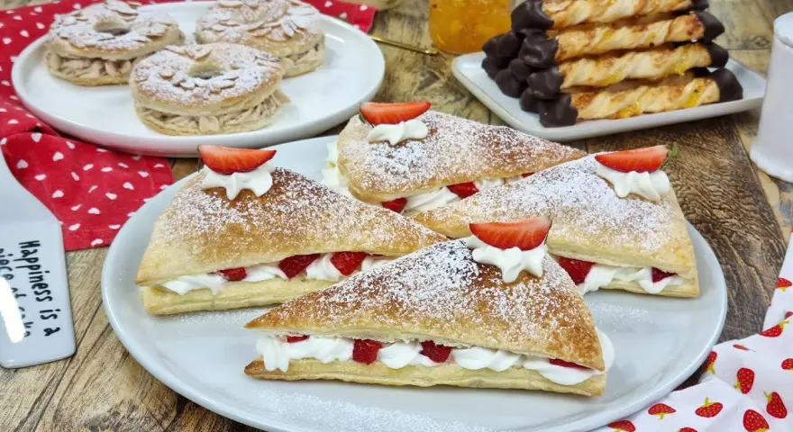 El secreto del hojaldre: postres fáciles, clásicos y sin fallos