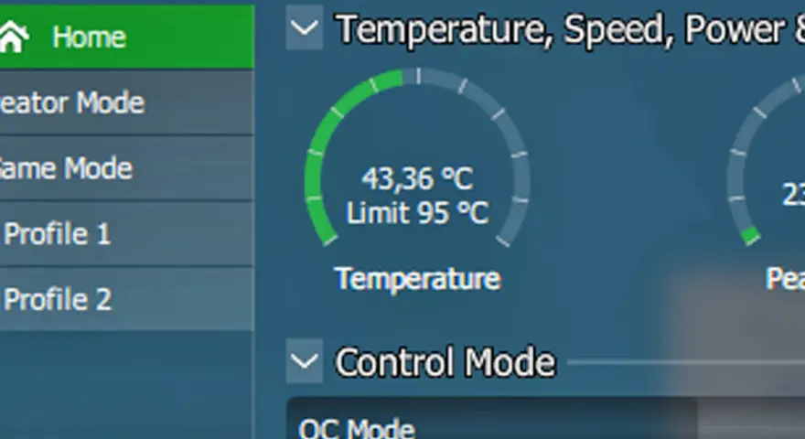 Jak sprawdzić temperaturę CPU? Aplikacja Ryzen Master pokazuje aktualną temperaturę procesora AMD Ryzen 5 3600, która wynosi 43,36°C.