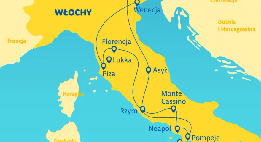 Ile trwa podróż do Włoch autokarem? Sprawdź czas przejazdu i trasy