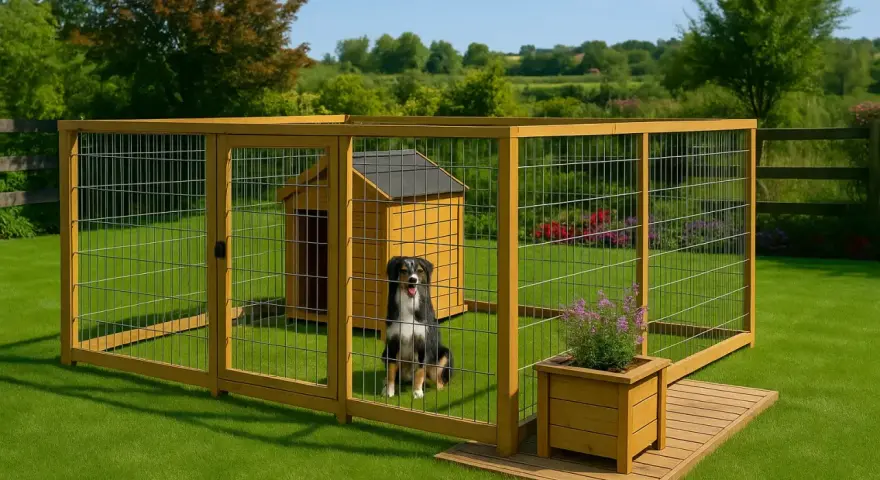 Jak tanio zrobić kojec dla psa? DIY zbuduj bezpiecznie i z głową!