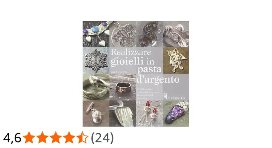 Libro "Realizzare gioielli in pasta d'argento": tecniche semplici per creare fantastici gioielli.