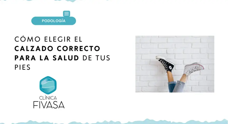Cómo elegir el mejor calzado para trabajar en hospital. Dos pies con zapatillas, uno negro y otro blanco, contra una pared de ladrillos.