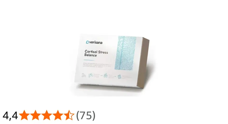 Zestaw Verisana Cortisol Stress Balance do domowego badania poziomu kortyzolu. Dowiedz się, co to za badanie i jak wpływa na Twoje samopoczucie.