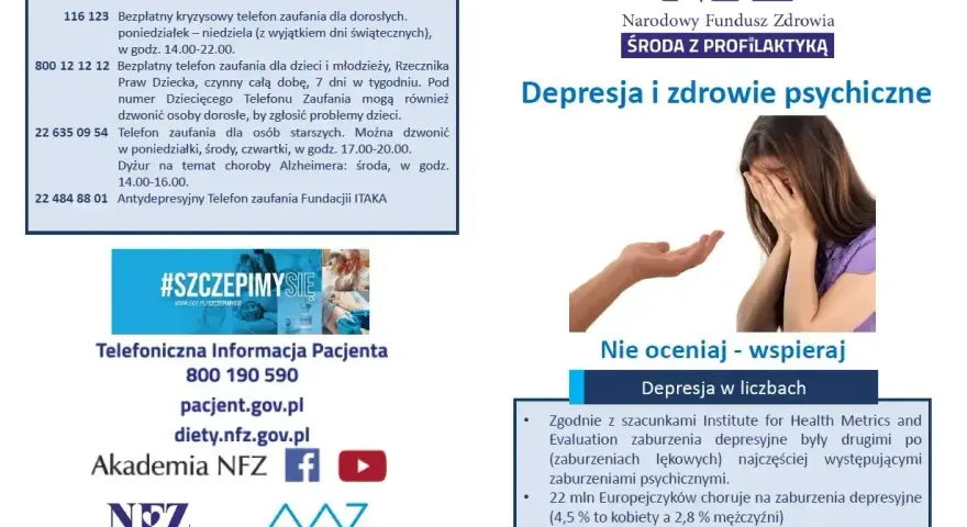 Depresja i zdrowie psychiczne. Wiele osób zmaga się z problemami, które mogą być związane z PTSD. Szukaj pomocy, nie oceniaj - wspieraj.
