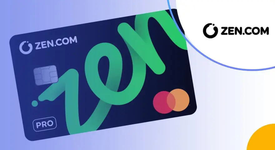 Karta ZEN.COM PRO z zielonym logo. Nawet komornik nie sięgnie do Twojego konta zen, gdy masz tę kartę.