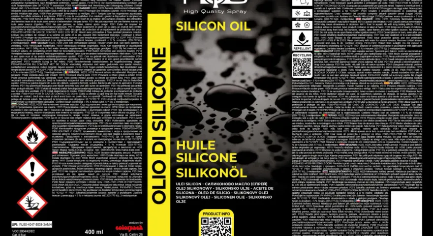 Olio di silicone HQS, post rimozione olio di silicone dopo vitrectomia. Ideale per lubrificare e proteggere.