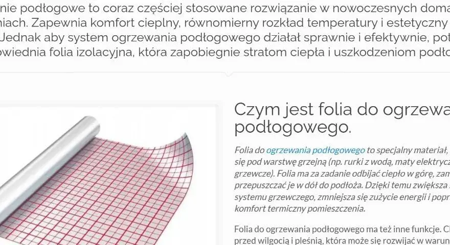 Jaką izolację pod ogrzewanie podłogowe wybrać, aby zaoszczędzić?