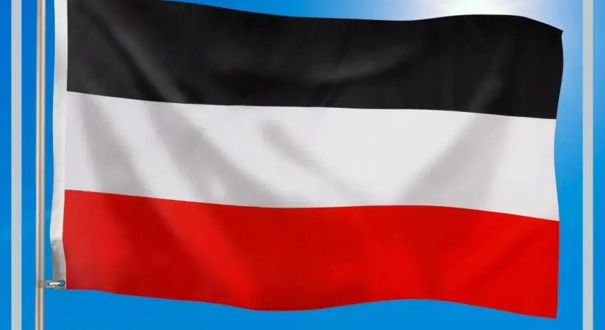 Flaga czerwono biało czarna jaki to kraj? To flaga Niemiec z lat 1871-1918.