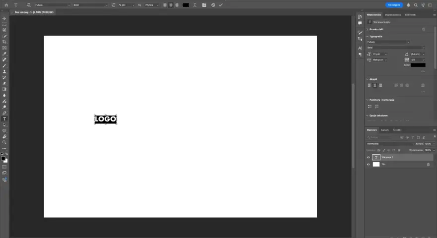 Jak zrobić logo w Photoshop – krok po kroku bez zbędnych trudności