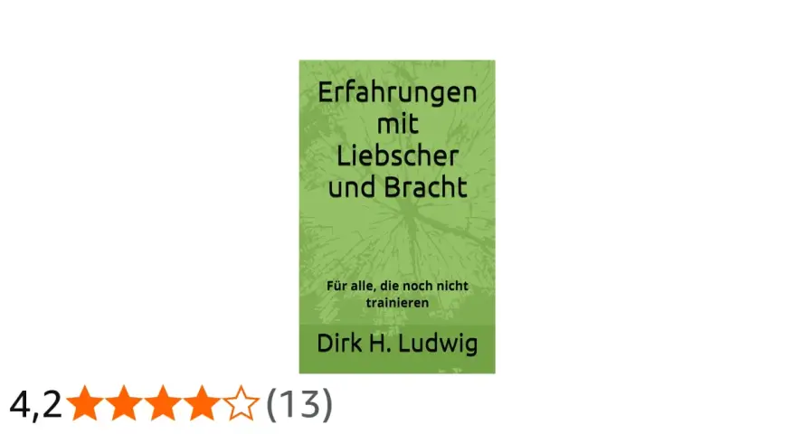 Buchcover "Erfahrungen mit Liebscher und Bracht" von Dirk H. Ludwig. Ein Ratgeber, der auch negative Erfahrungen thematisiert.