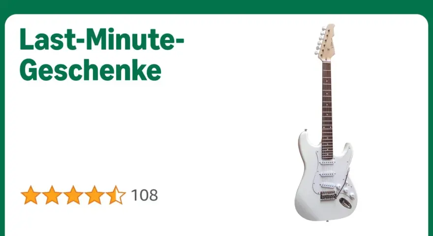 Weiße E-Gitarren: Kaufberatung, Modelle & Pflegetipps