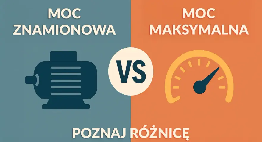 Porównanie mocy znamionowej silnika z mocą maksymalną. Poznaj różnicę między nimi.