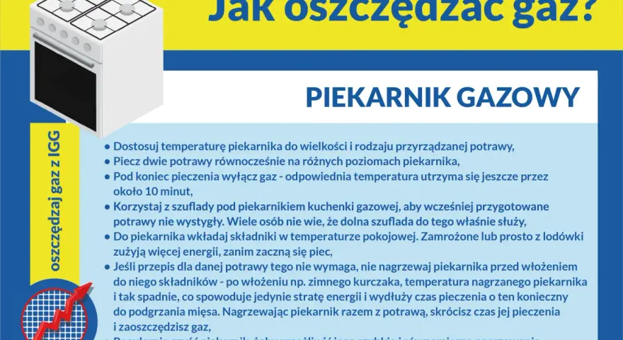 Jak oszczędzać gaz? Piekarnik gazowy - wskazówki dotyczące efektywnego użytkowania i obniżania rachunków za gaz.