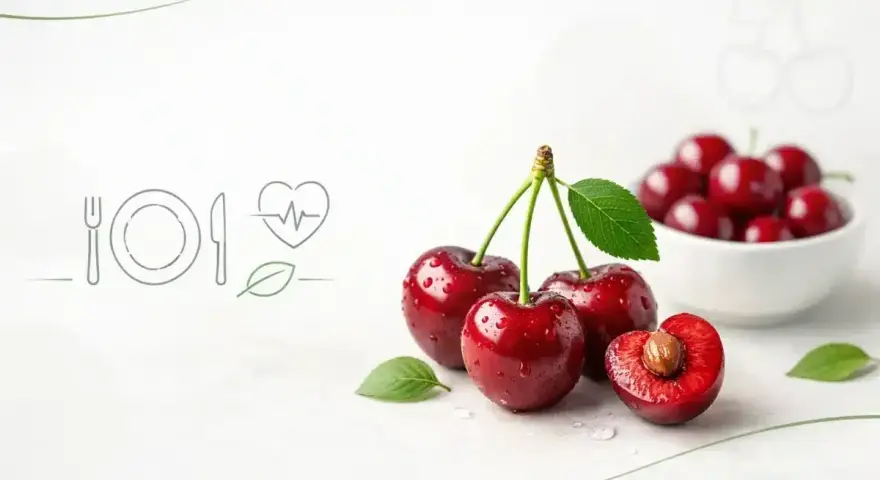 Soczyste czereśnie, idealne na zdrową przekąskę. Sprawdź, ile mają czereśnie kcal i ciesz się ich smakiem!