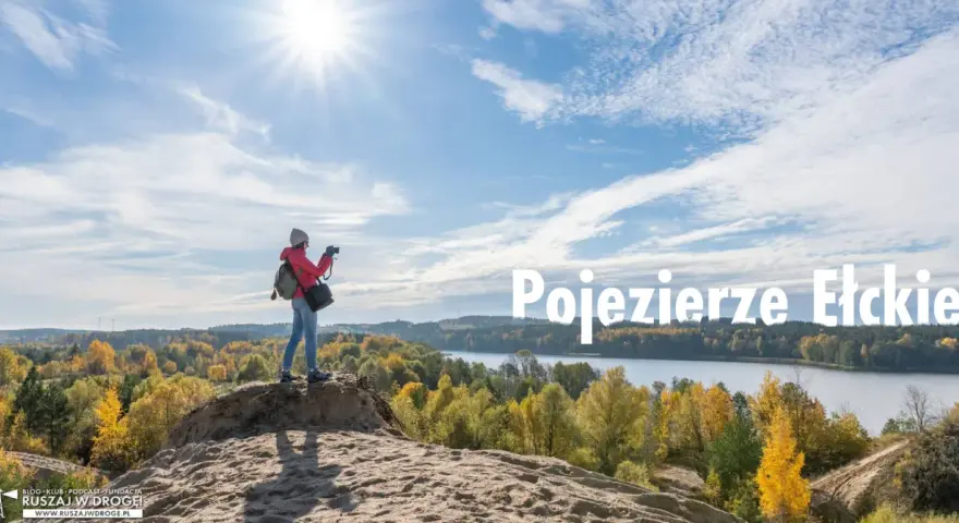 Jesień nad Pojezierzem Ełckim. Idealne miejsce, gdzie jechać na 3 dni w Polsce, by podziwiać kolory natury i fotografować krajobrazy.