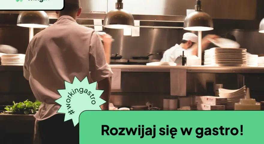 Szef kuchni w restauracji. Idealne miejsce na rozwój kariery w gastronomii. #workingastro