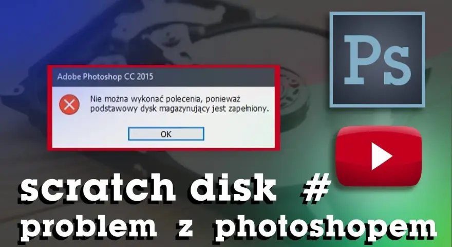 Jak zmienić dysk magazynujący w Photoshopie i poprawić wydajność