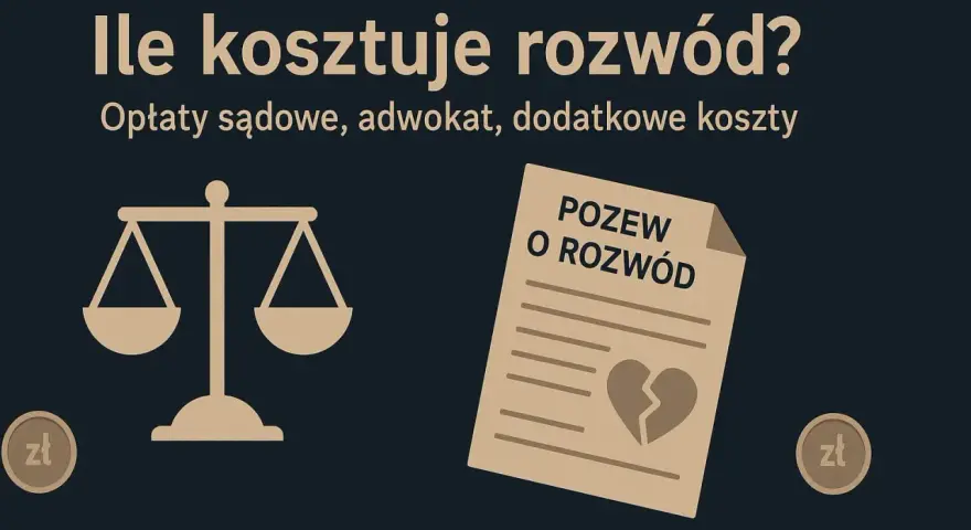 Ile kosztuje rozwód? Cennik adwokata i ukryte koszty 2024