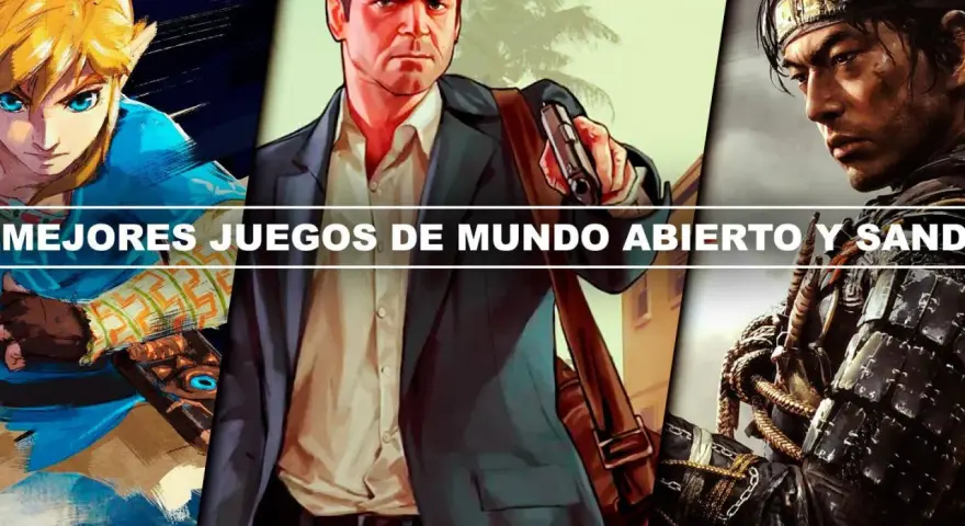 Link, Michael de GTA V y Jin Sakai, protagonistas de épicos juegos de supervivencia y mundo abierto.