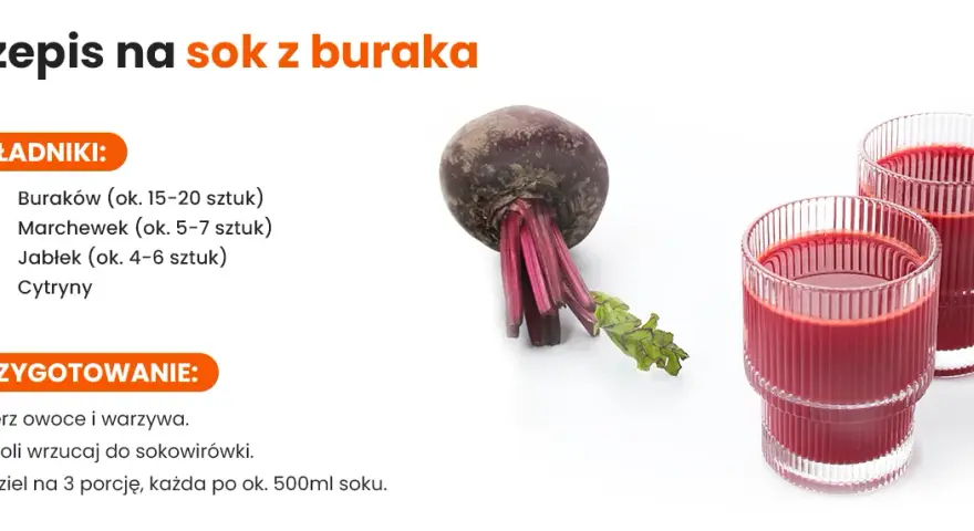 Jak zrobić sok z buraków do picia – prosta receptura na zdrowie