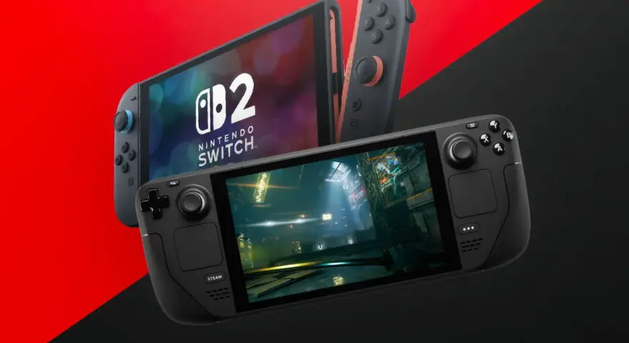 Porównanie Steam Deck i Nintendo Switch. Który handheld wybierzesz do gier?