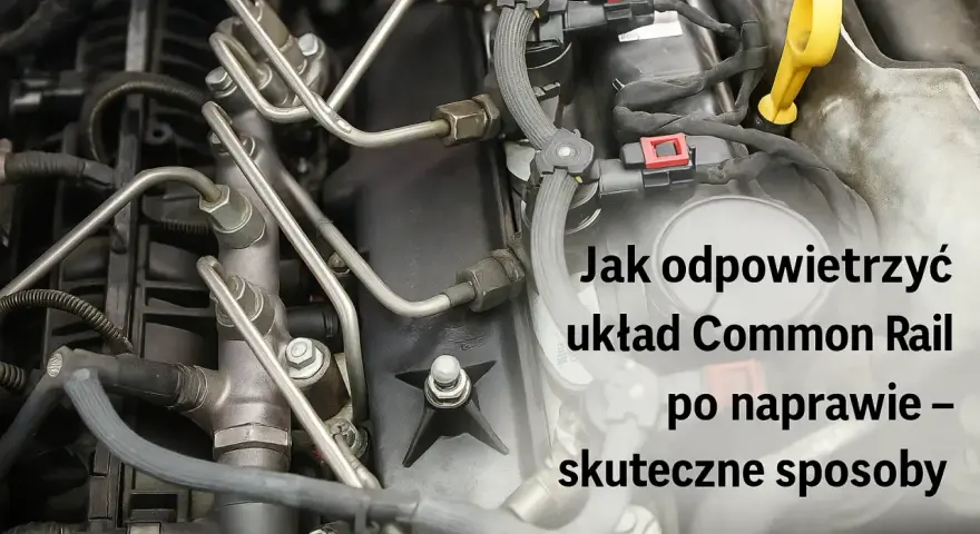 Silnik diesla nie odpala? Zobacz, jak odpowietrzyć układ Common Rail po naprawie. Skuteczne sposoby na przywrócenie sprawności.