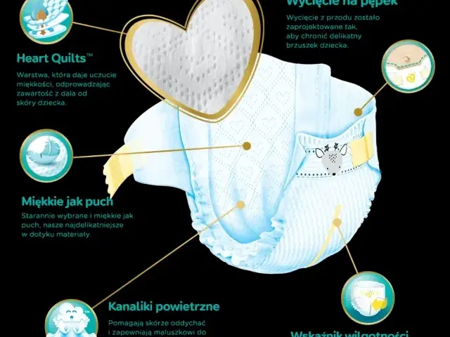 Pampers 1 do kiedy? Sprawdź, kiedy zmienić na większy rozmiar