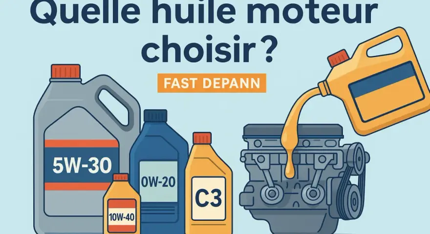 Meilleure huile moteur diesel : FAP, 5W30, ACEA Évitez les erreurs !