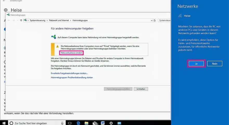 Windows 10: Netzwerkprofil ändern Öffentlich zu Privat, so geht's!
