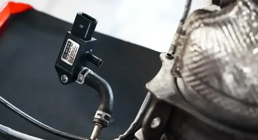 Czujnik różnicy ciśnień DPF. Dowiedz się, jak sprawdzić czujnik różnicy ciśnień DPF multimetrem, by upewnić się, że działa poprawnie.