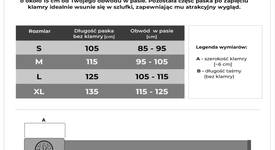 Jaki rozmiar paska do spodni 36 - uniknij błędnego zakupu paska