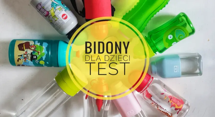 Kolekcja kolorowych bidonów dla 2 latka, idealnych na wycieczki i do przedszkola. Testujemy najlepsze butelki do picia!