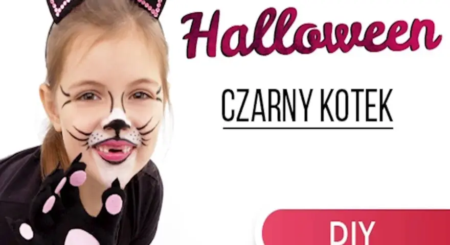 Jak namalować kotka na twarzy dziecka - proste kroki i porady