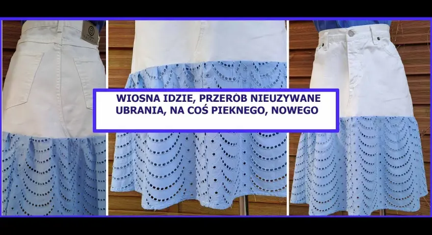 Jak przedłużyć spódnicę dżinsową: proste metody na nowy styl