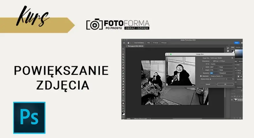 Jak rozciągnąć obraz w Photoshopie bez utraty jakości i detali