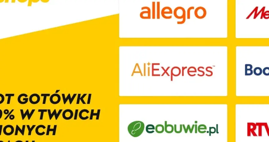 Zwrot gotówki do 30% w ulubionych sklepach. Czy Letyshops jest darmowy? Sprawdź! Allegro, AliExpress, Media Markt, Booking.com, eobuwie.pl, RTV EURO AGD.