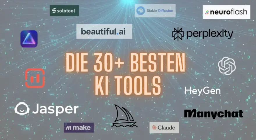 KI-Tools wie Jasper, Claude, Manychat und Perplexity. Ideal für einen Werkstudenten mit unbefristeter Vertragsperspektive.