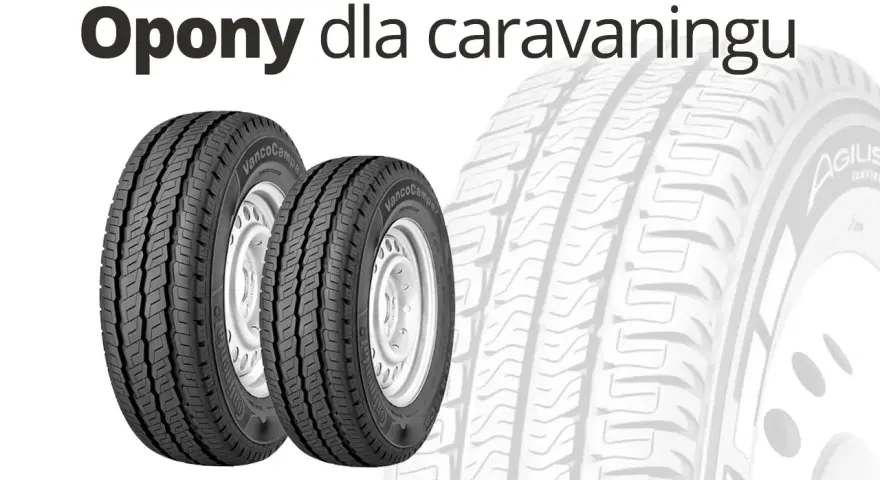 Dwa nowe opony do kampera, gotowe na każdą podróż.