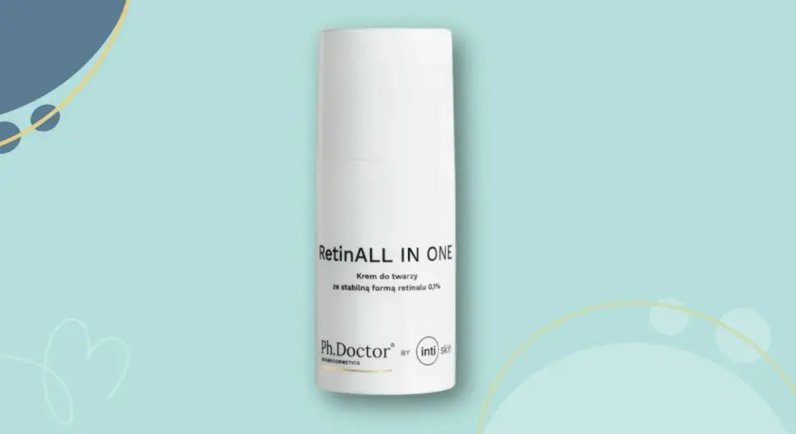 Krem do twarzy RetinALL IN ONE z 0,1% retinalem. To zaawansowany retinol na receptę, który odmieni Twoją skórę.