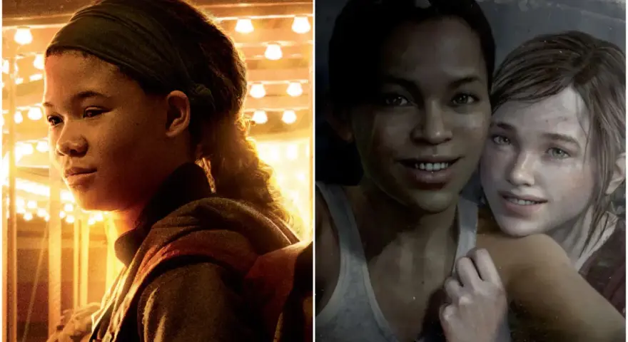 Riley, personaje de The Last of Us, junto a Ellie en un momento tierno.
