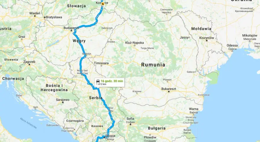 Ile godzin trwa podróż autokarem do Albanii z Polski? Szczegóły tras