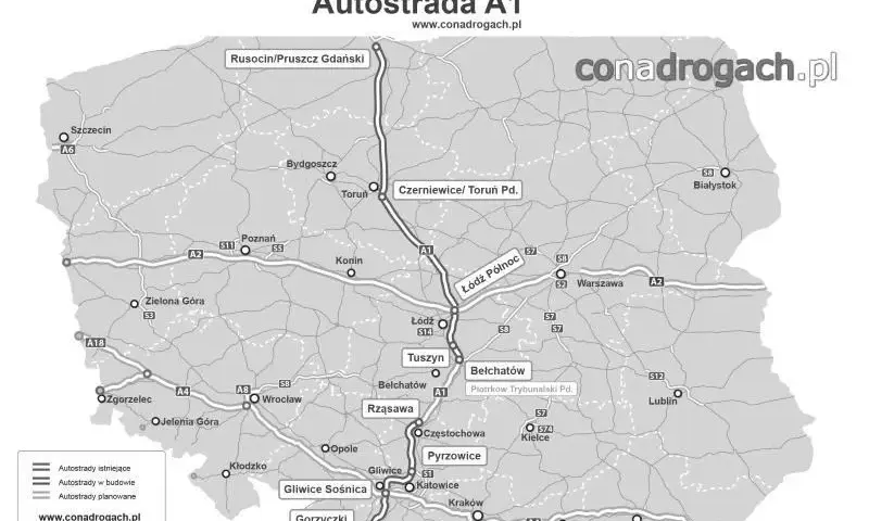 Autostrada A1: Przebieg, miasta, status Kompletny przewodnik