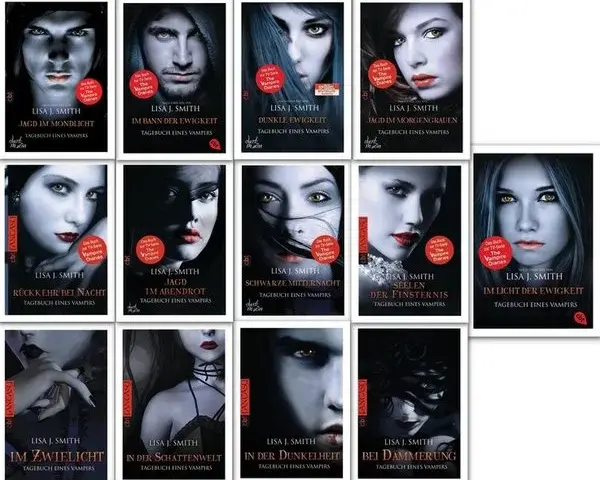Die Vampire Diaries Bücher: Unterschiede, Reihenfolge & mehr