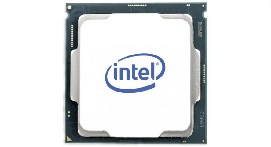 Procesor w laptopie Intel, serce komputera, gotowe do pracy.