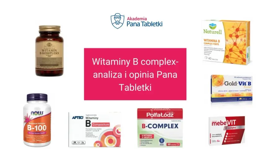 Wiele produktów z witaminą B complex na co pomaga: wspiera układ nerwowy, metabolizm i produkcję energii.
