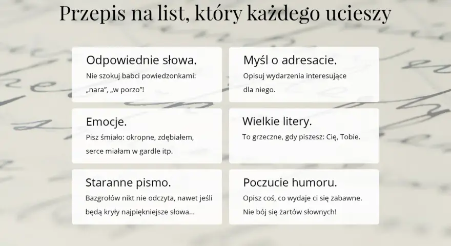 Listew, nie listw! Dlaczego tak mówimy? Prosta lekcja polskiego