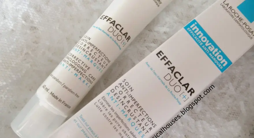 Dwa opakowania La Roche-Posay Effaclar Duo. Idealne dla przyszłych mam, które szukają bezpiecznego rozwiązania na niedoskonałości.