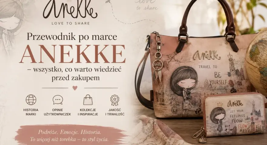 Przewodnik po marce Anekke: wszystko, co warto wiedzieć przed zakupem. Poznaj historię, opinie, kolekcje i jakość tej firmy.